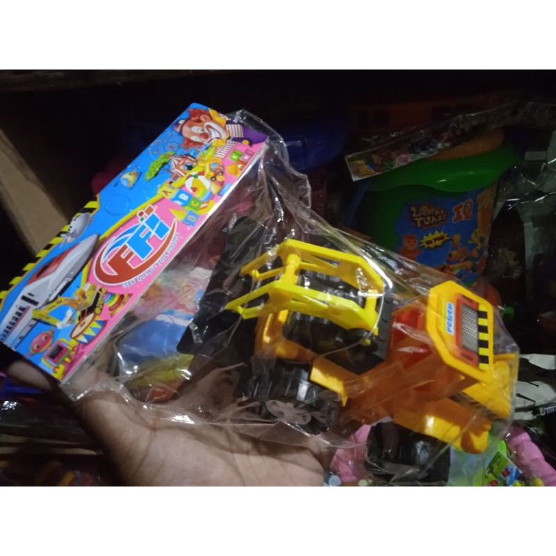 mainan anak truk doser