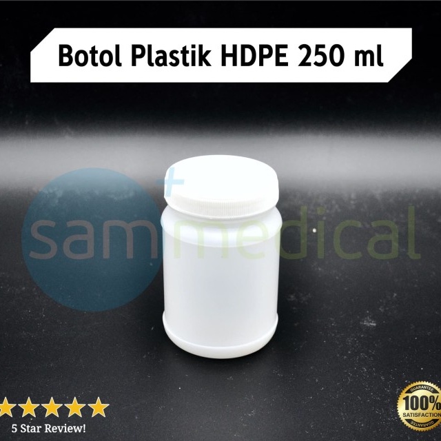 Botol Plastik HDPE 250 ml