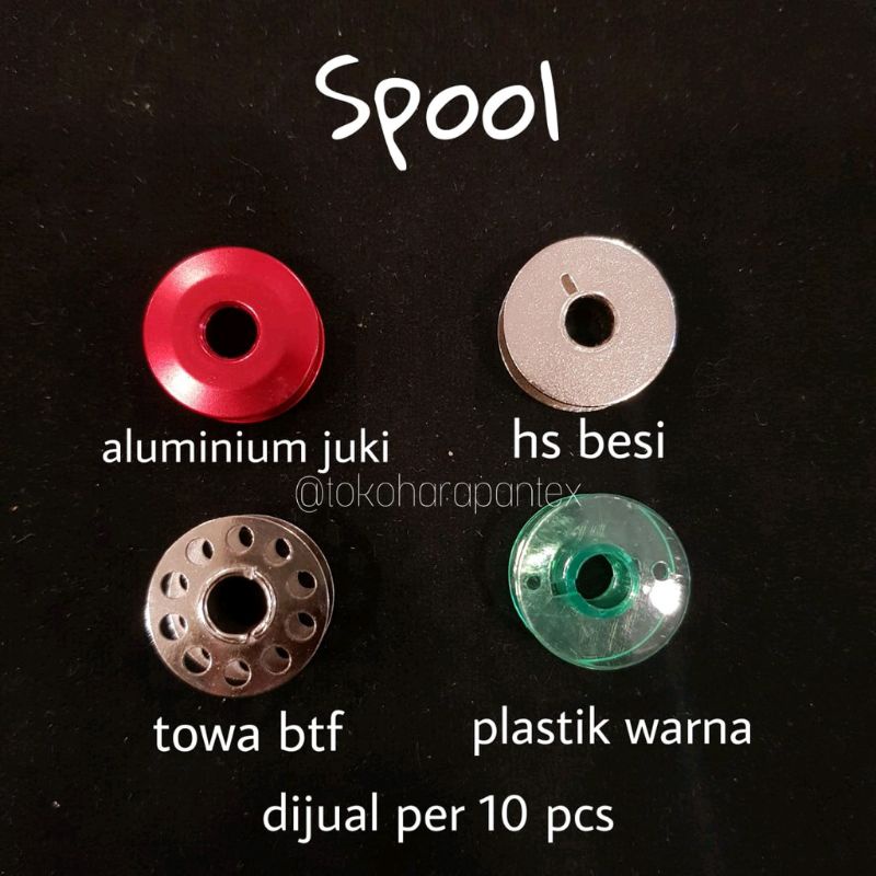 (2 pcs) Spool Mesin Jahit