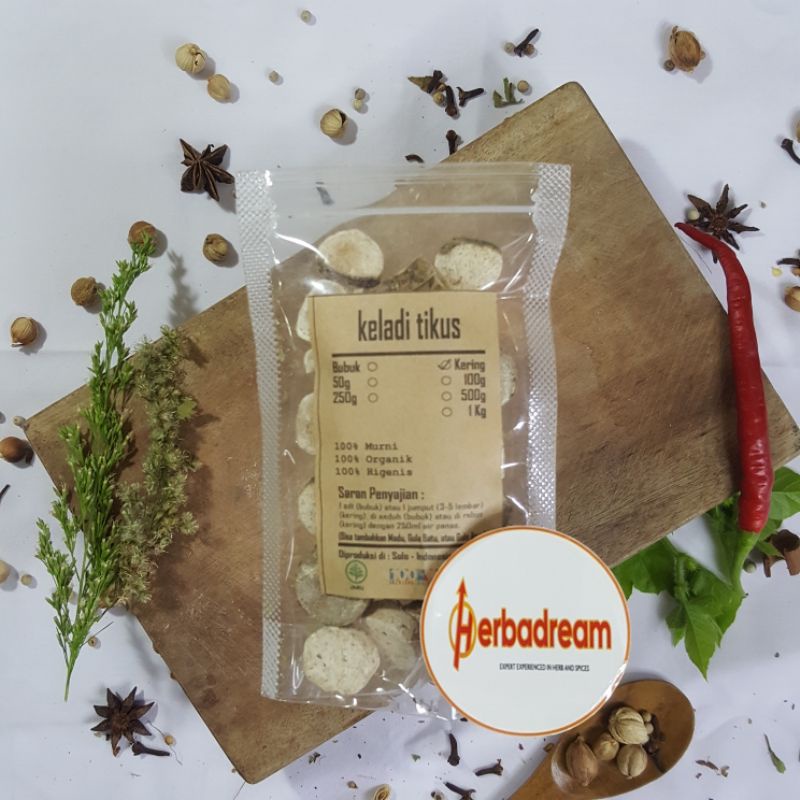 KELADI TIKUS IRIS KERING - READY STOK