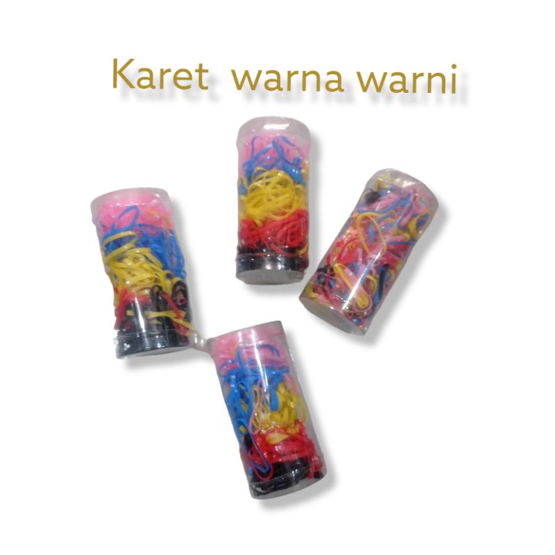 Karet rambut tabung