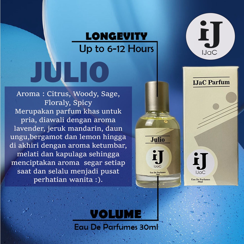 Variant Julio - IJaC Eau De Parfum 30ml