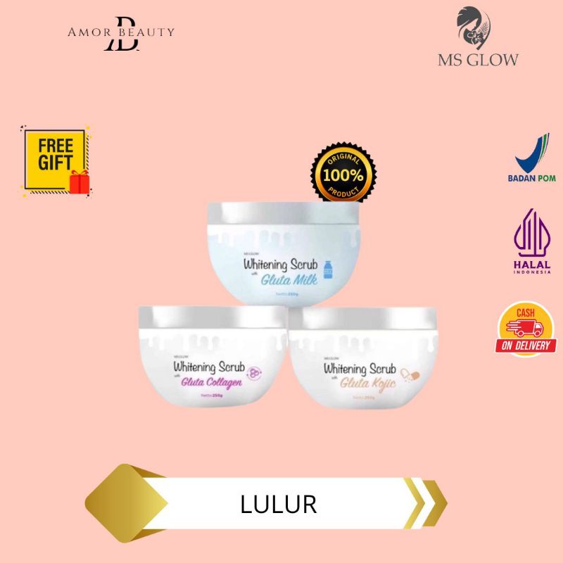 MS GLOW - WHITENING SCRUB