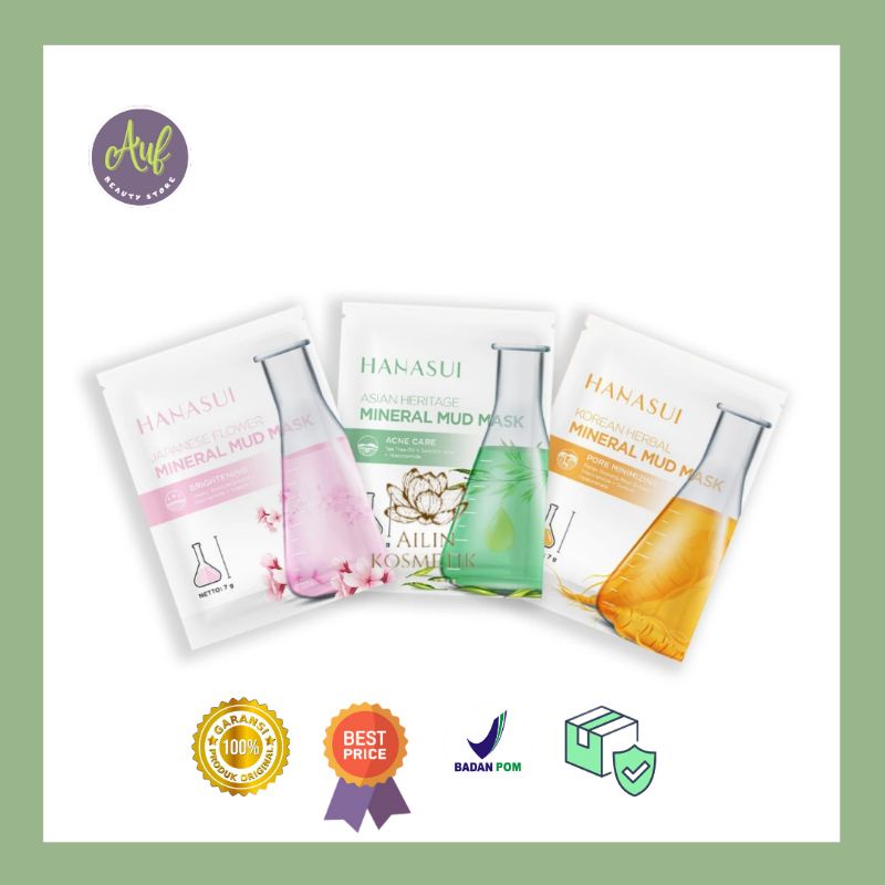 HANASUI Mineral Mud Mask