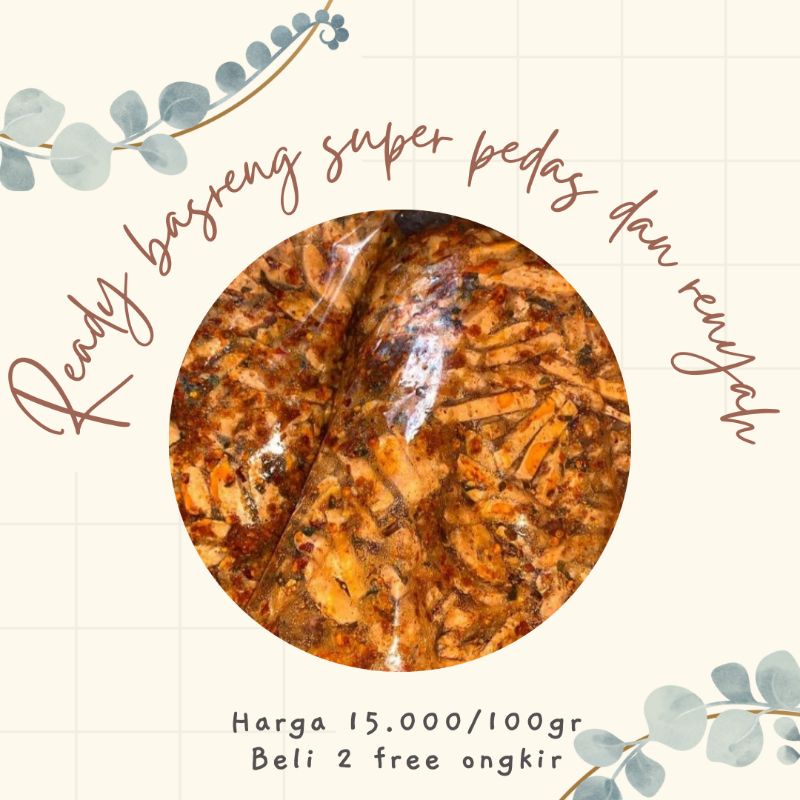 BASRENG PEDAS DAUN JERUK