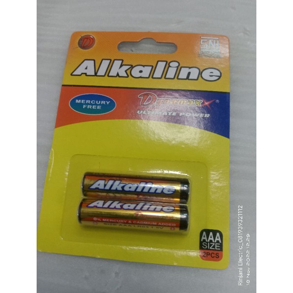 baterai Alkaline A3 / AAA