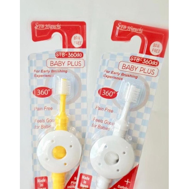 360do BABY PLUS Toothbrush - white