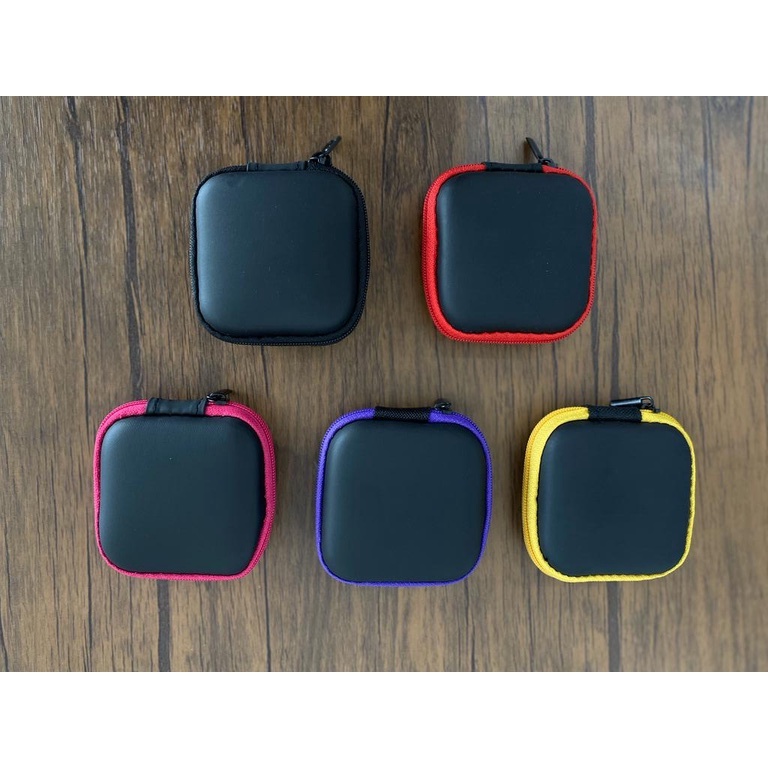 Earphone Storage Bag Square - Carrying Case