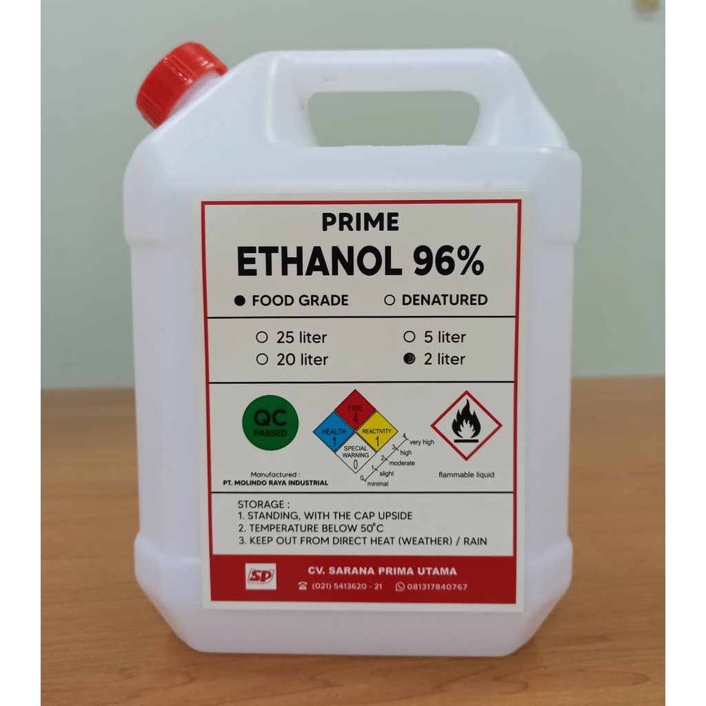 ETHANOL 96% 2000 ML