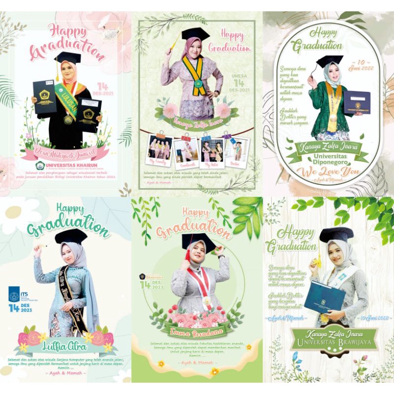 KADI WISUDA MDF 20X30
