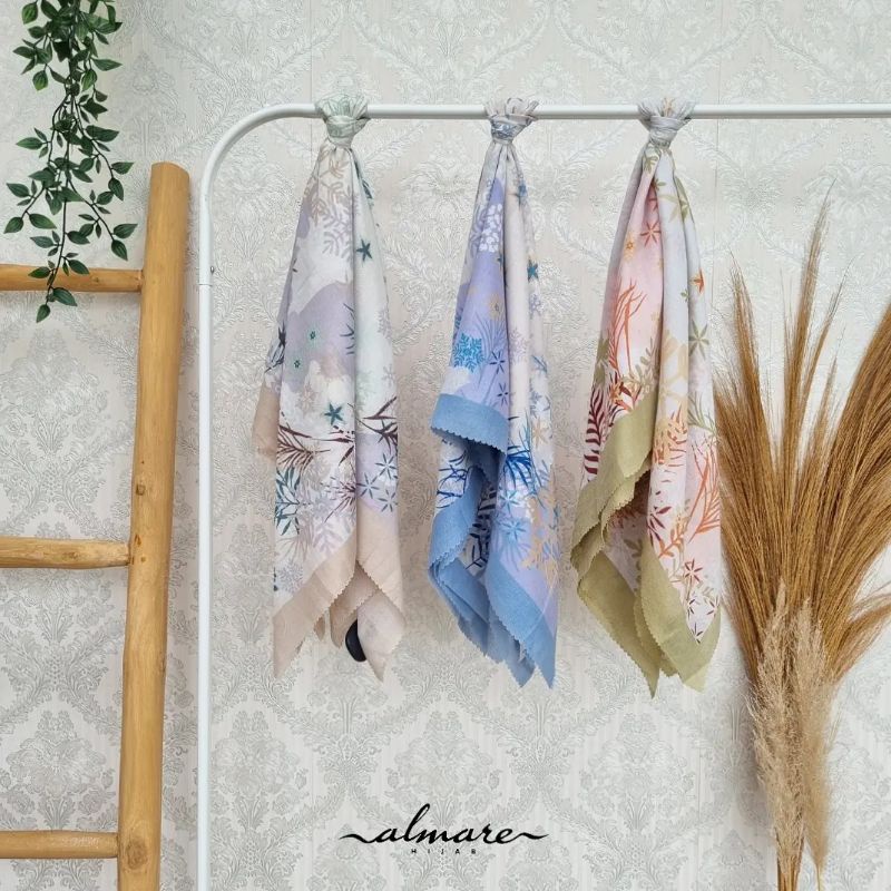 Jilbab Voal Motif