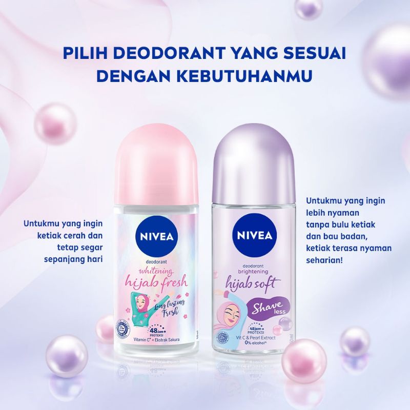 Nivea Deodorant Hijab roll 50ML