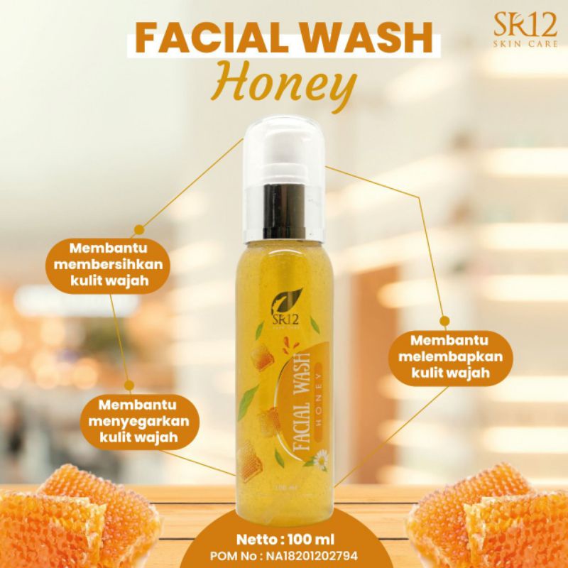 Facial Wash Honey