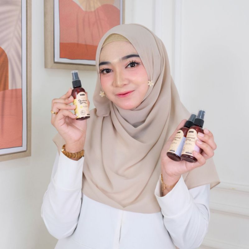 Natural deodorant spray