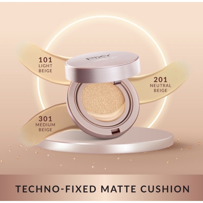 Pixy Make it Glow Techno Fixed Matte Cushion