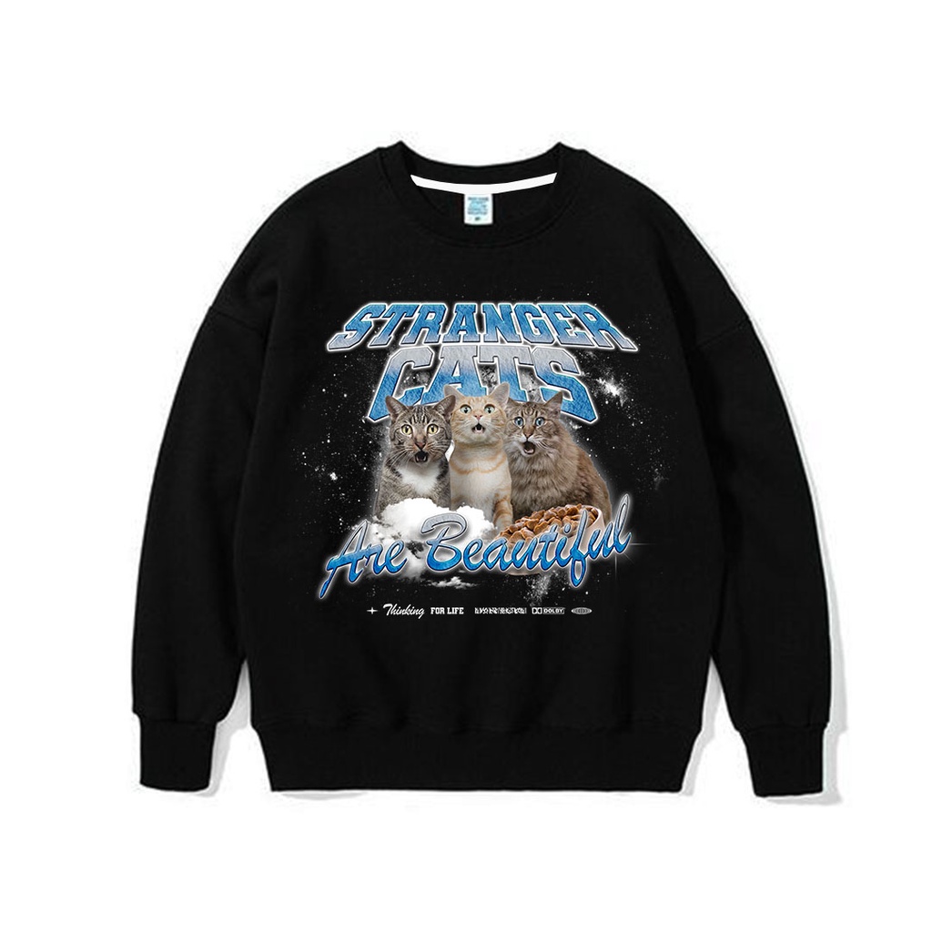 CREWNECK STRANGER CATS