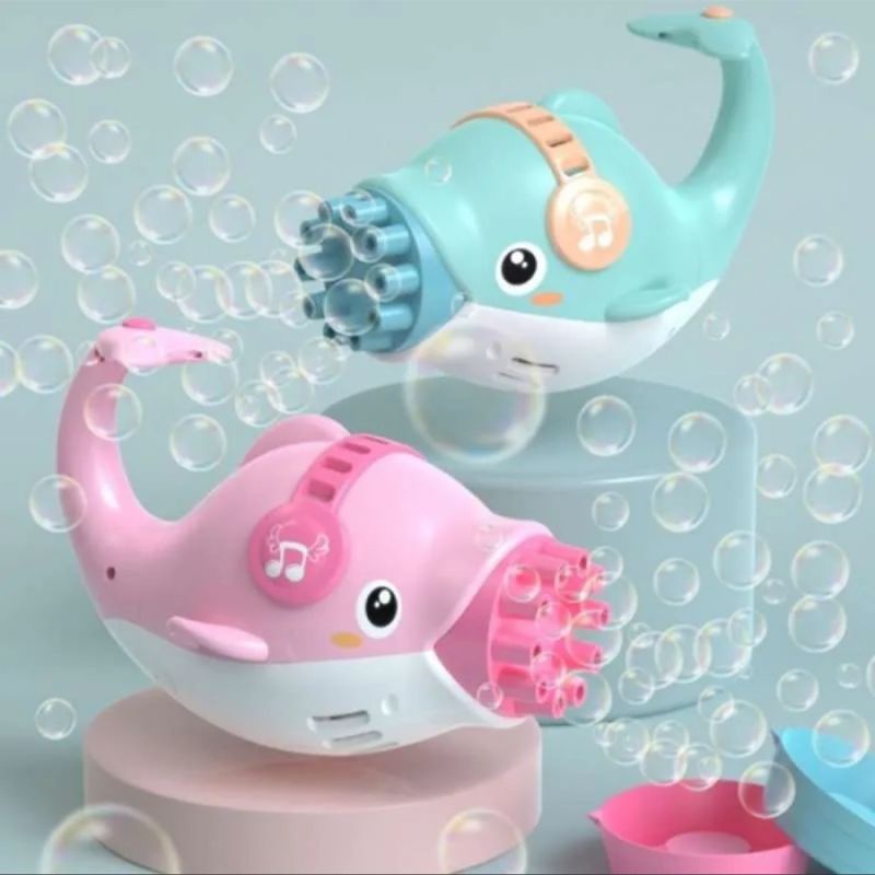 Mainan Bubble Gun Dolphin/Gelembung