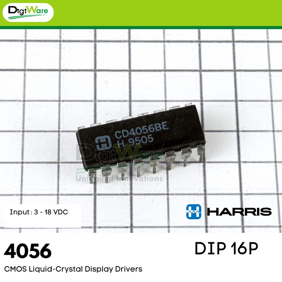 CMOS 4056 LCD Driver DIP 16Pin