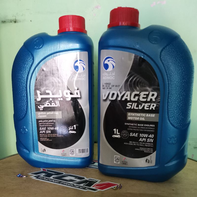 Oli Adnoc Voyager Silver 10 40 API SN 1L