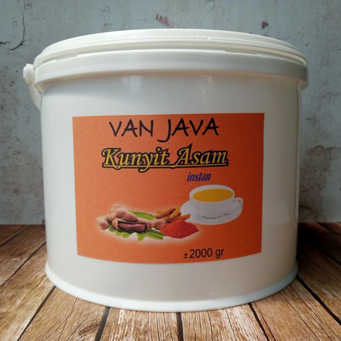 Kunyit Asam / Asem Bubuk Instan VAN JAVA 2 KG