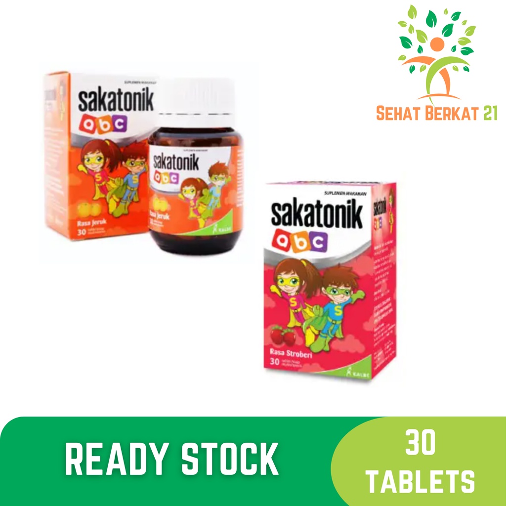 Sakatonik Abc Isi 30 Jeruk Stroberi