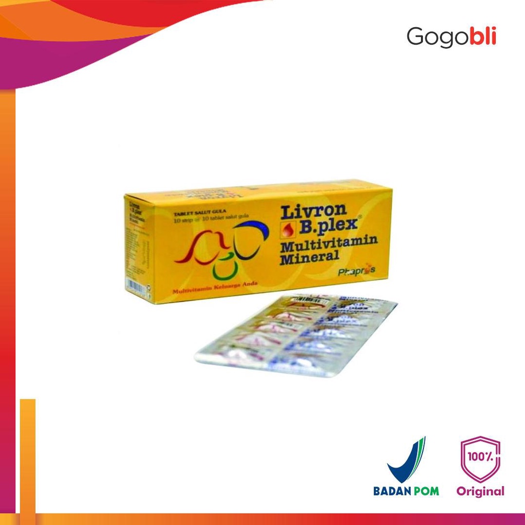 Livron B.Plex (10 strip @ 10 tablet)