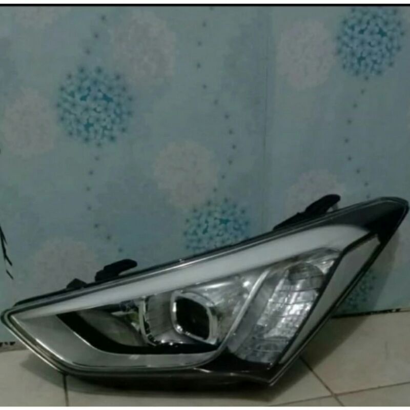 headlamp hyundai santa fe