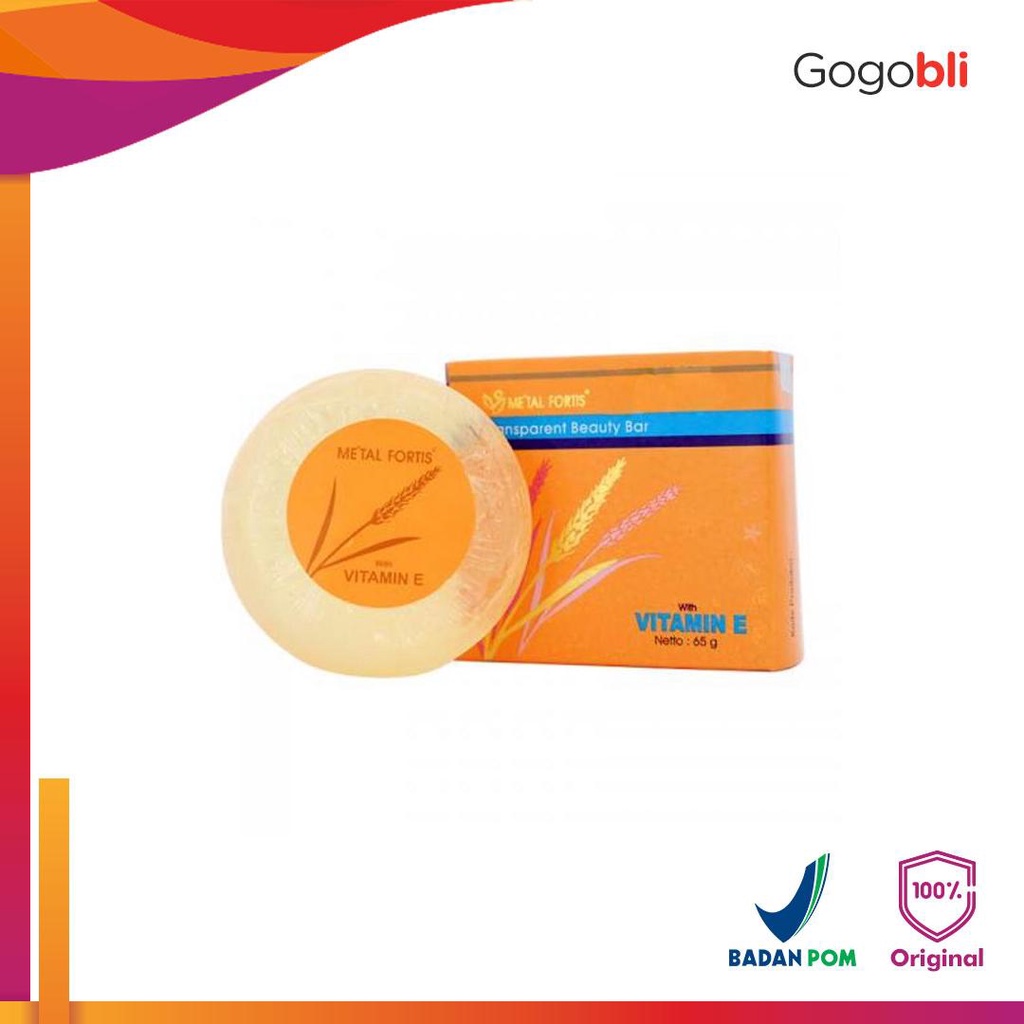 Metal Fortis Sabun Vitamin E 65gr
