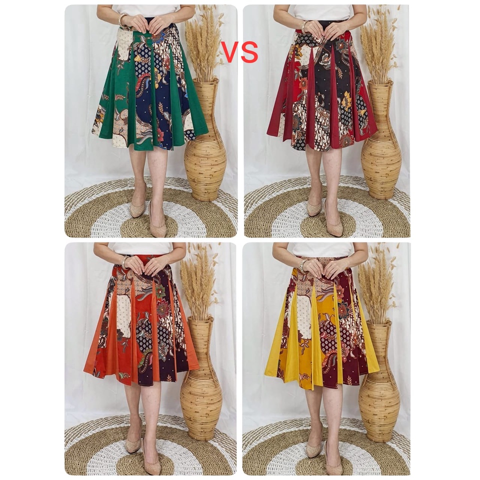 rok batik stretch