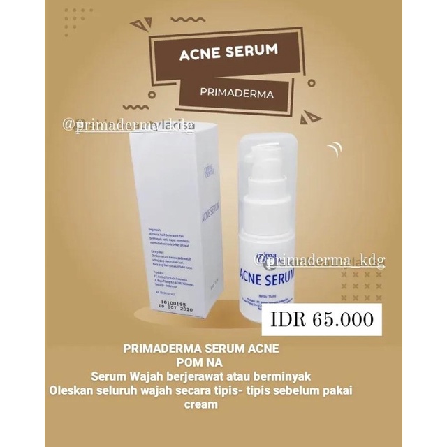 Serum Acne By PRIMADERMA