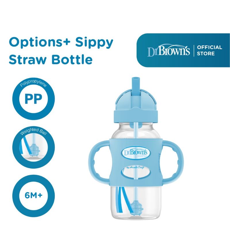 DR BROWNS SIPPY STRAW BOTTLE