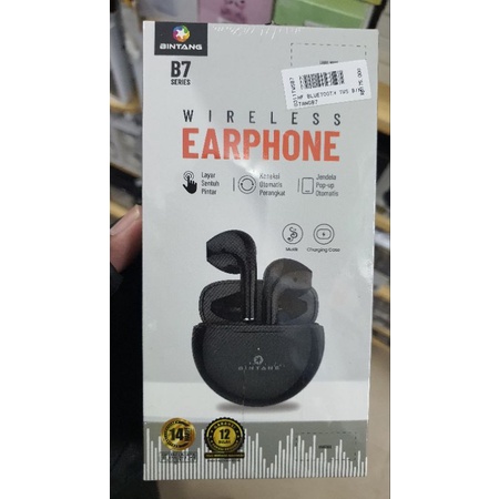 Wireless Earphone B7 Bintang TWS