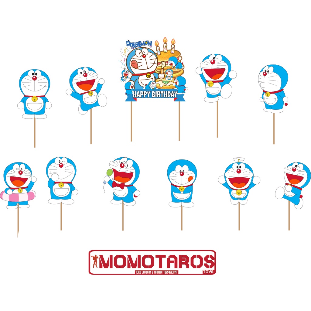 Topper cake Doraemon Solo