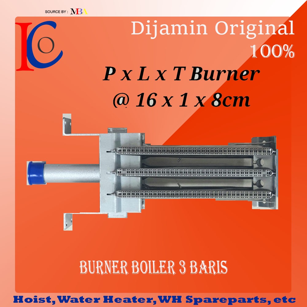 Burner Boiler 3 baris