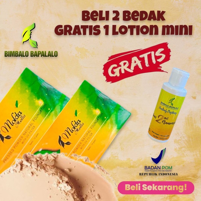 2 BEDAK MOKTA FREE LOTION MINI