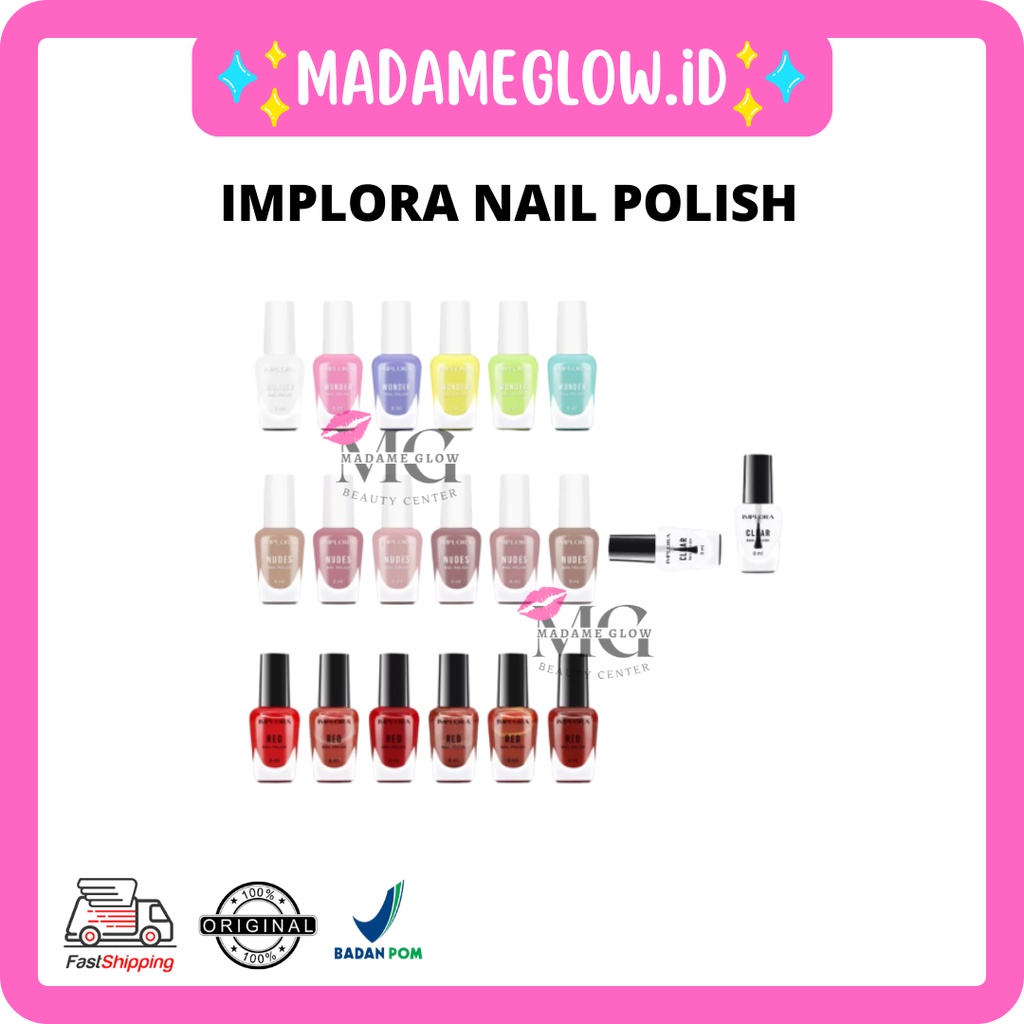 ❤MADAMEGLOW❤ IMPLORA NAIL POLISH