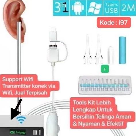 Ear Cleaning i97 Waterproof 1.3 Megapixel Endoscope Camera Android