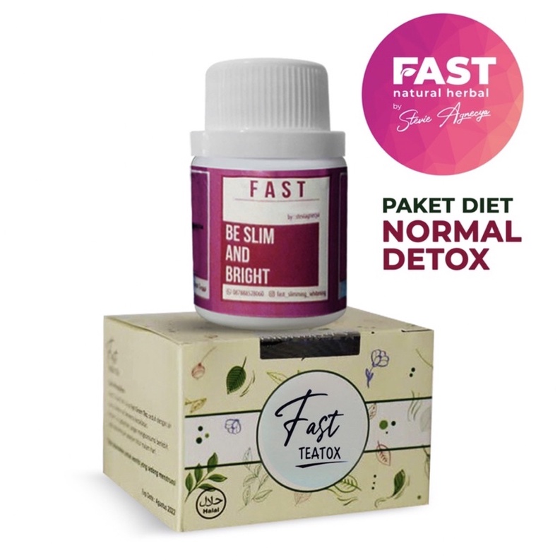 FASTNATURALHERBAL NORMAL  PAKET TEH