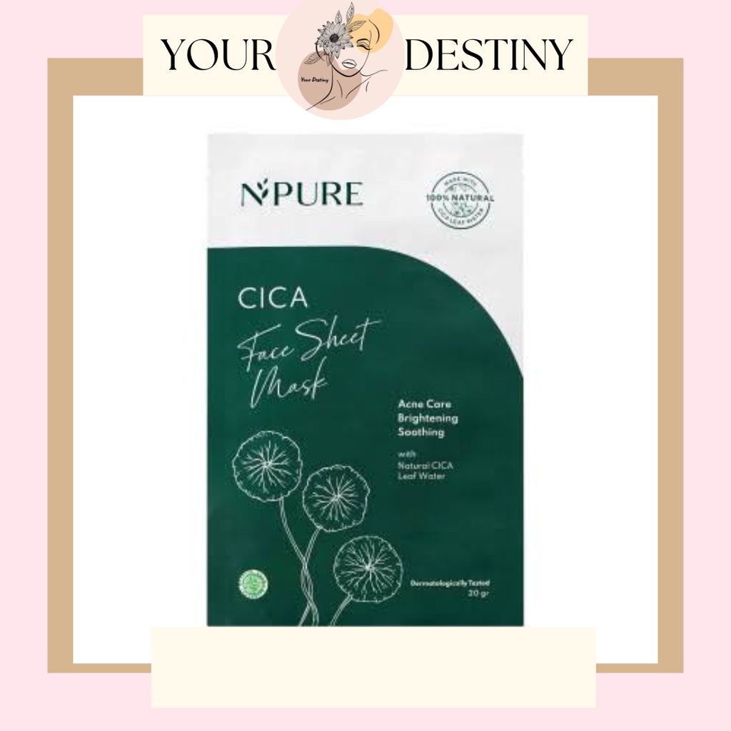 N'PURE Centella Asiatica Sheet Mask