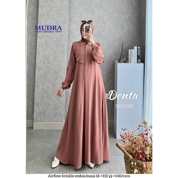 Dress Denta Bisa ( COD )