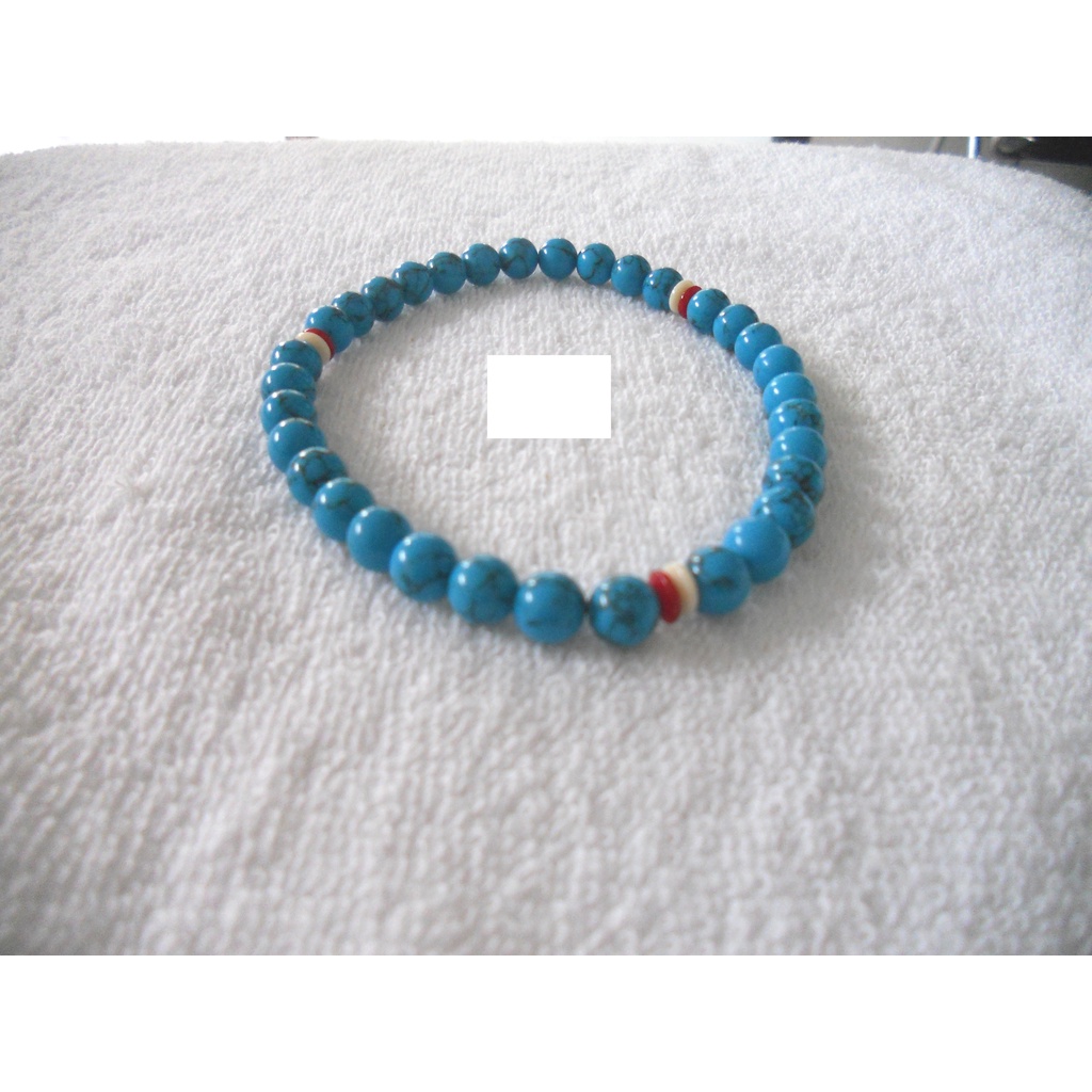 Tasbih 33 batu pirus 6mm