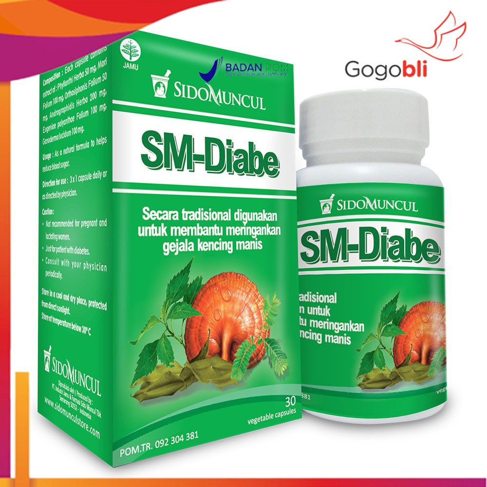 Sidomuncul SM-Diabe 30 kapsul
