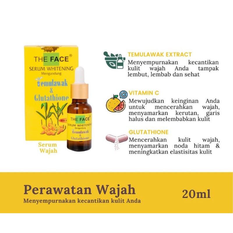 Serum The Face Temulawak BPOM