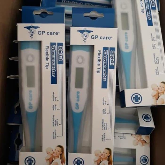 Original Thermometer Digital Termometer Elastis Thermo Flexible Tip GP Care Exp Baru