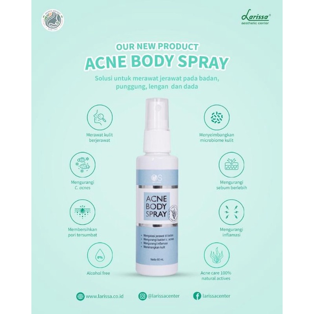 Larissa Acne Body Spray