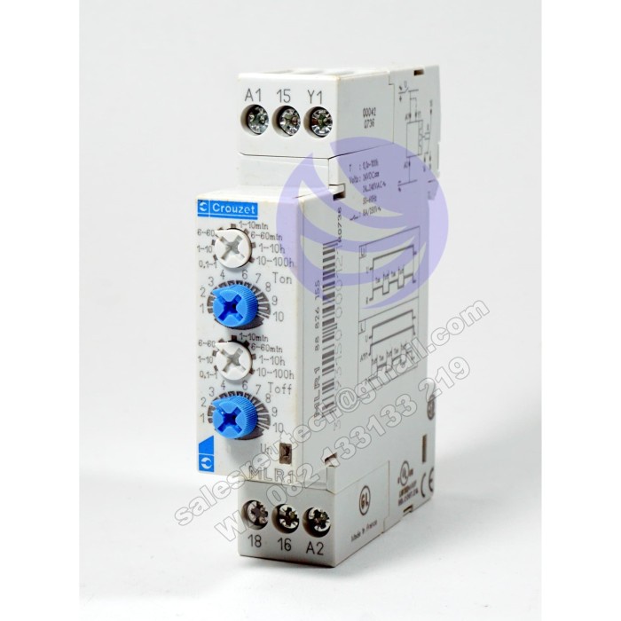Crouzet Timer Relay MLR1 88826155