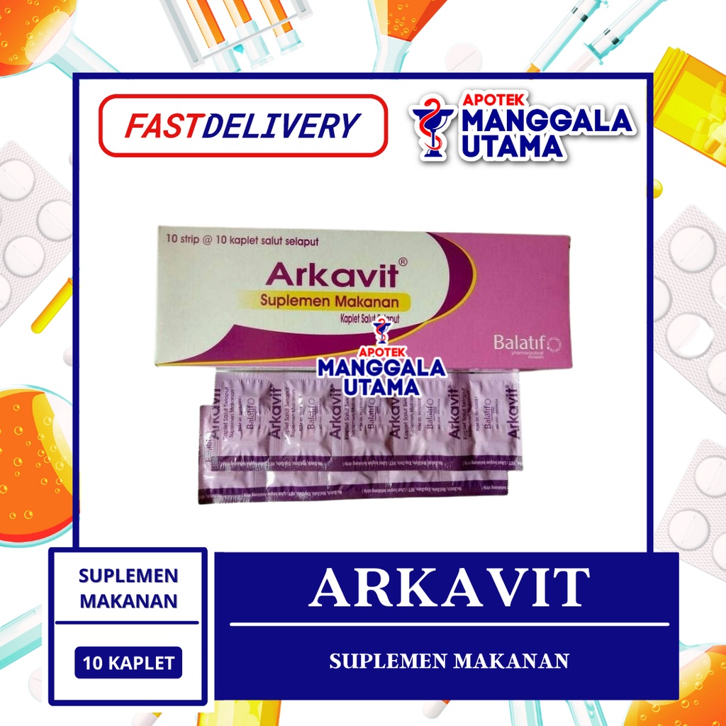 ARKAVIT PER STRIP ISI 10 TABLET