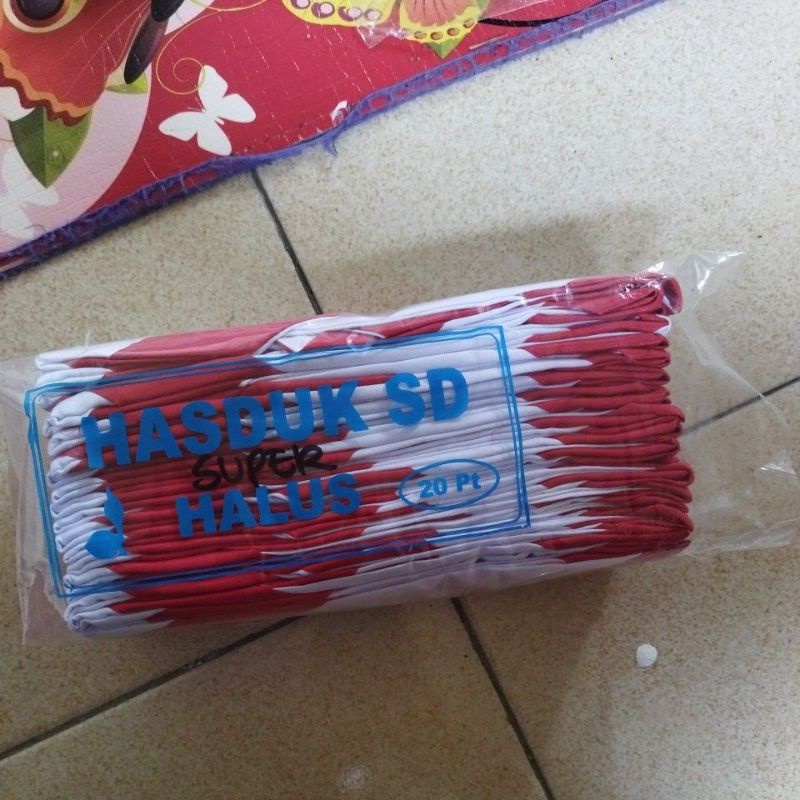 1 kodi hasduk SD super halus (20pcs)