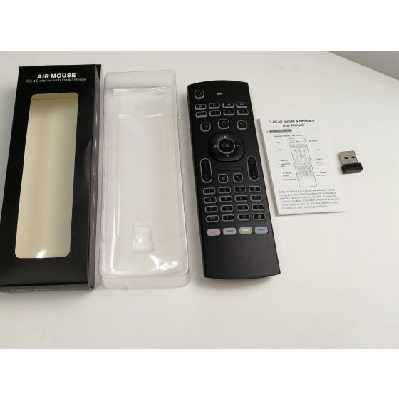 MX3-L Backlite Keyboard Air Mouse Remote Control Wireless 2.4GHz