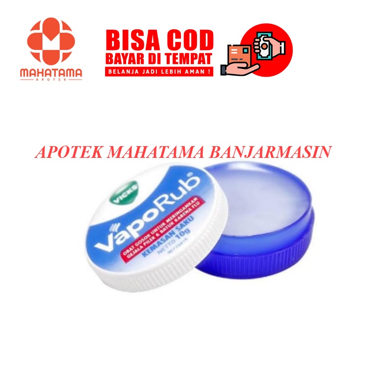 Vicks Vaporub 10 gram(Cod)